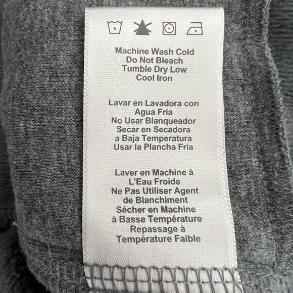 UGG Pichot Turtleneck Poncho Size M/L Grey Heather Pockets Cozy Oversized Throw - Picture 10 of 15